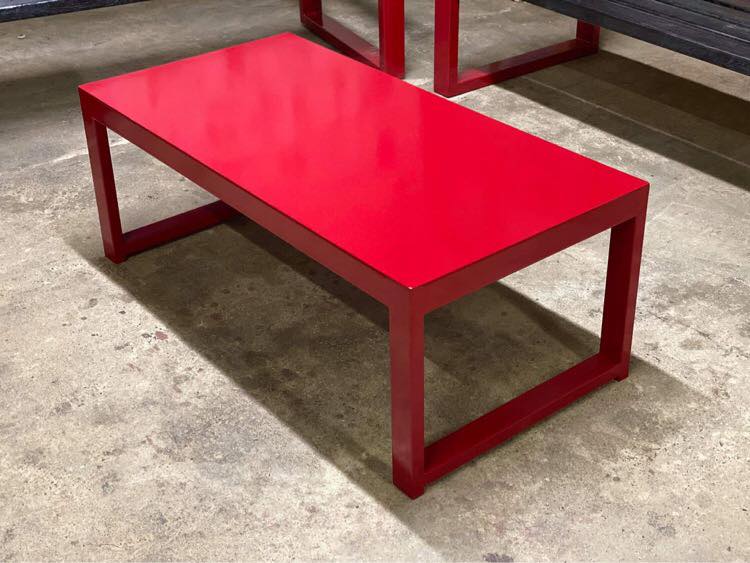 OUTDOOR TABLE AND BENCHES 243