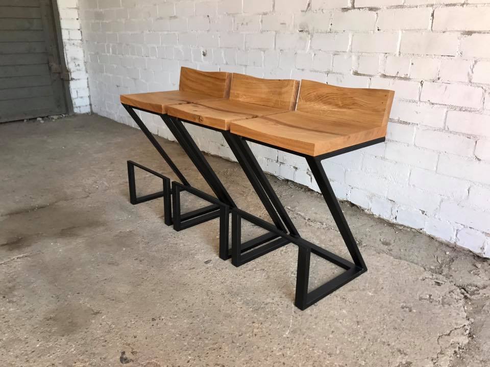 BAR CHAIR WITH BACKREST 015
