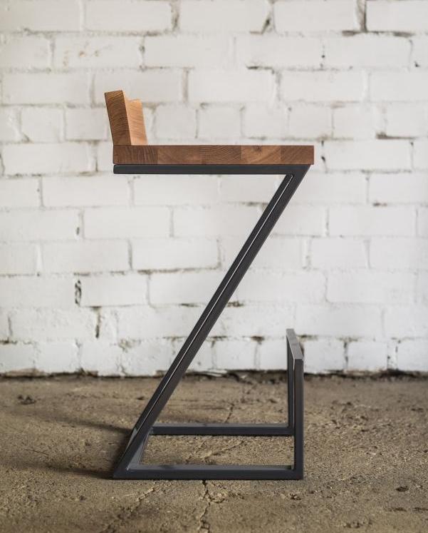 BAR CHAIR WITH BACKREST 015