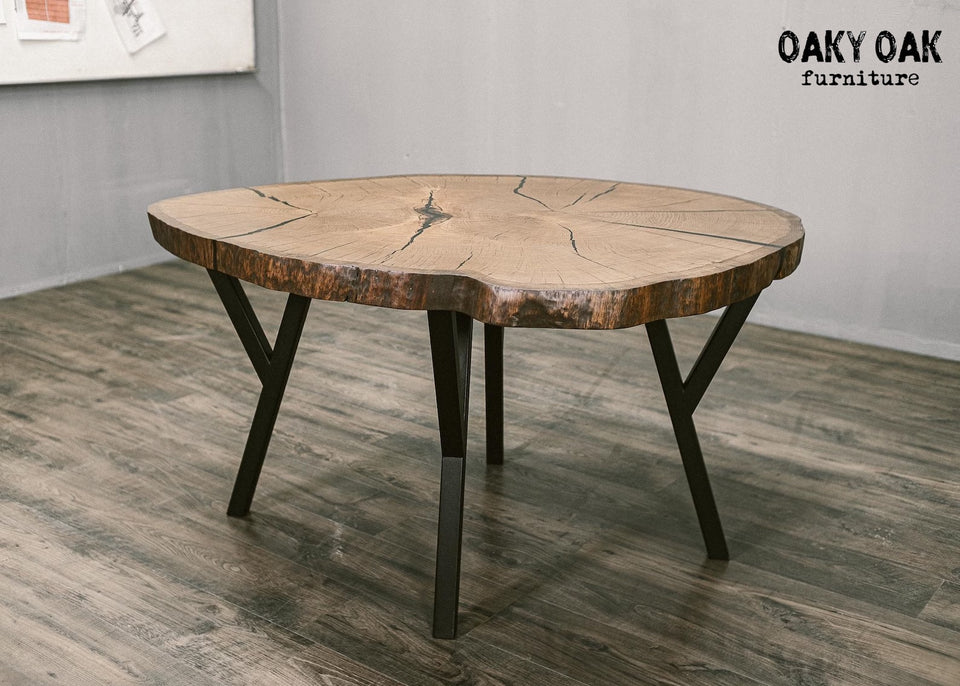 OAK DINING TABLE 877