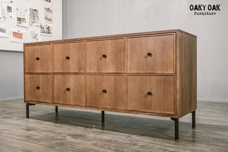OAK CHEST OF DRAWERS 850