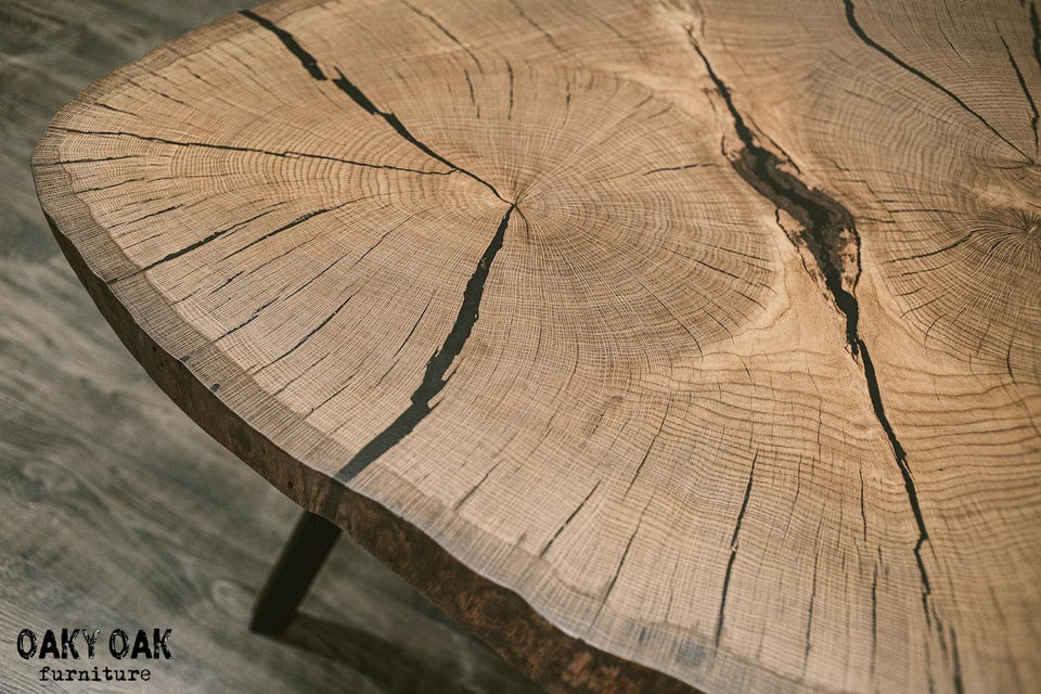 OAK DINING TABLE 877