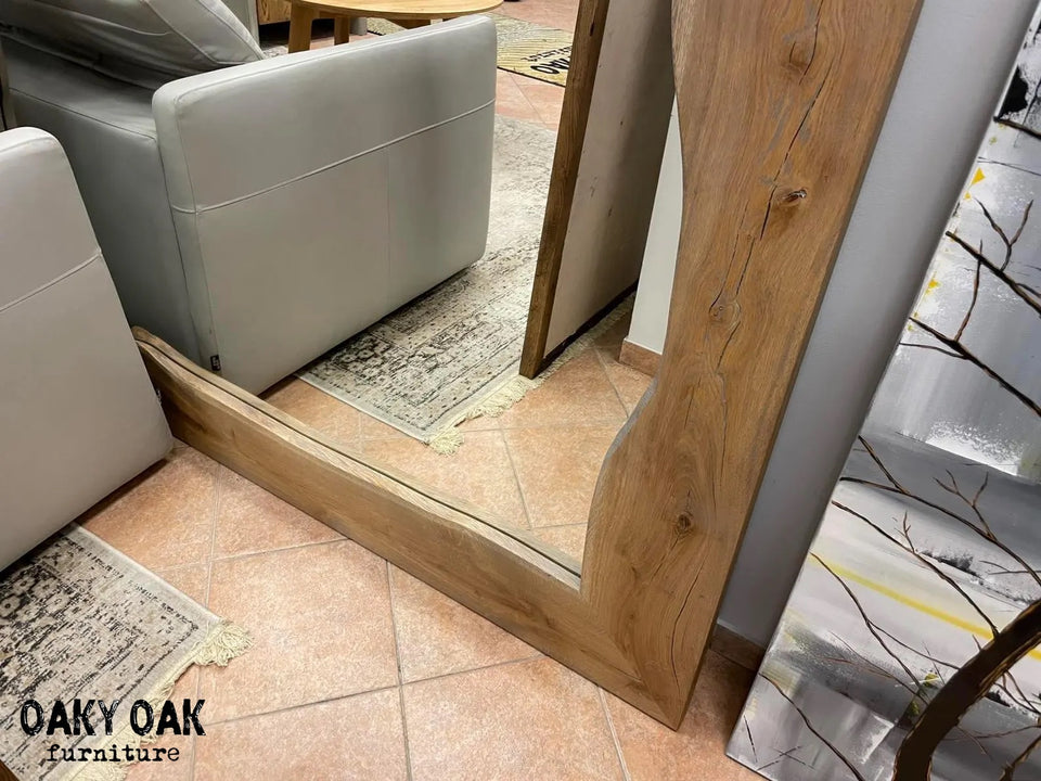 OAK WALL MIRROR 843