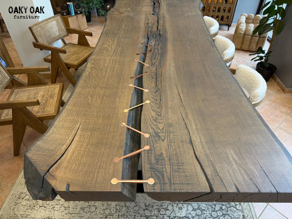 OAK DINING TABLE 872