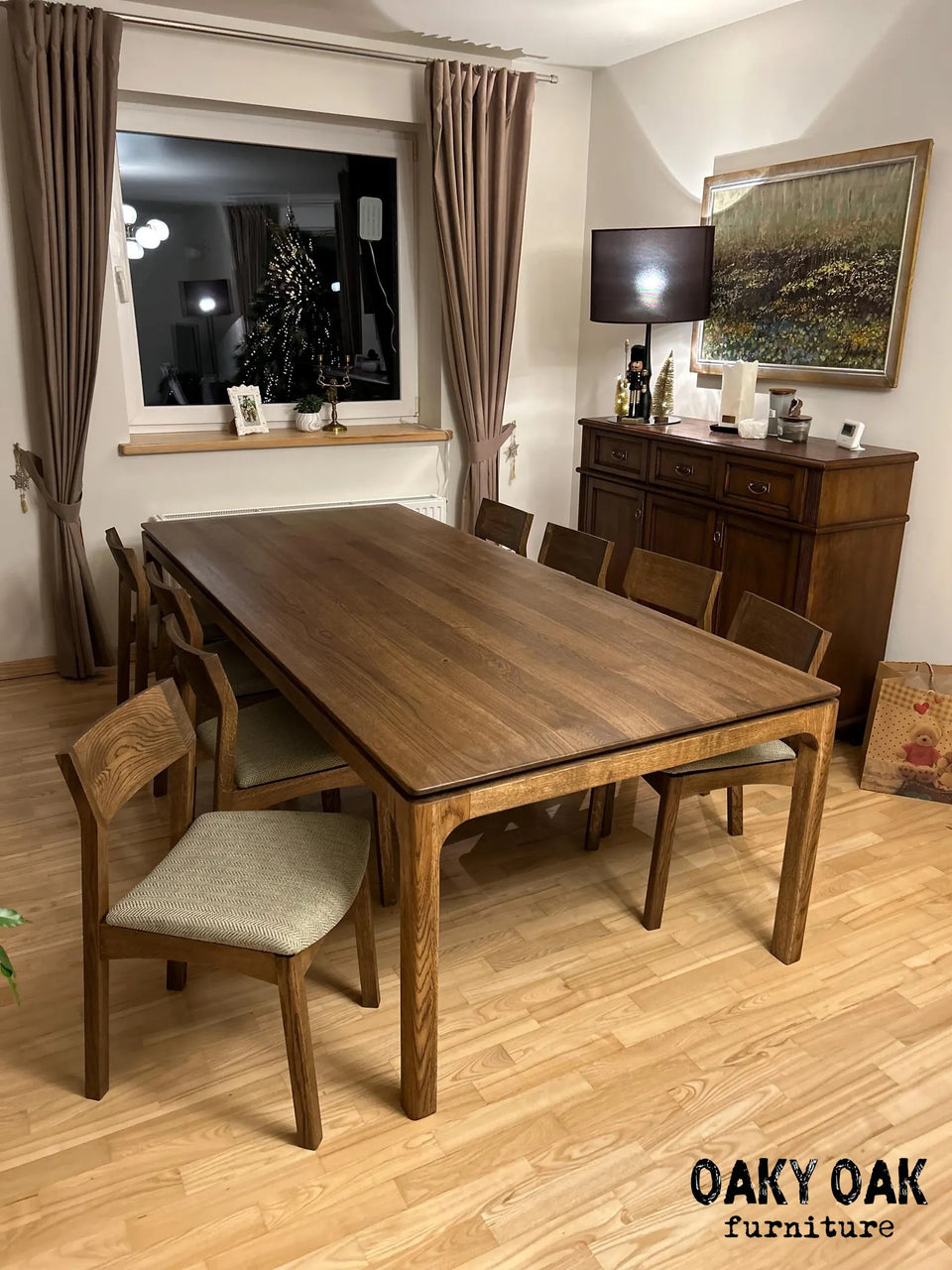OAK DINING TABLE 865