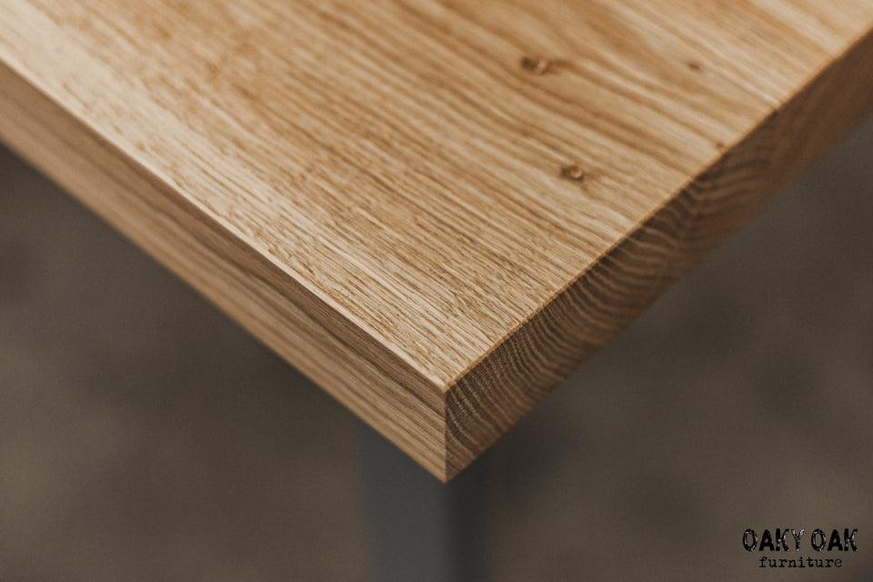 OAK OFFICE DESK 845