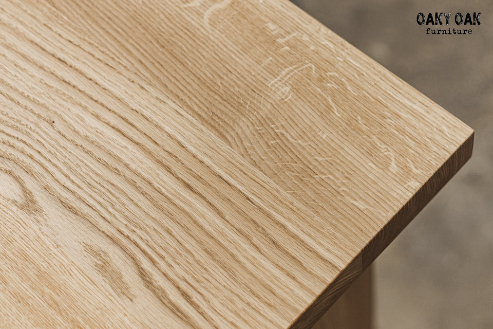 OAK OFFICE DESK 845