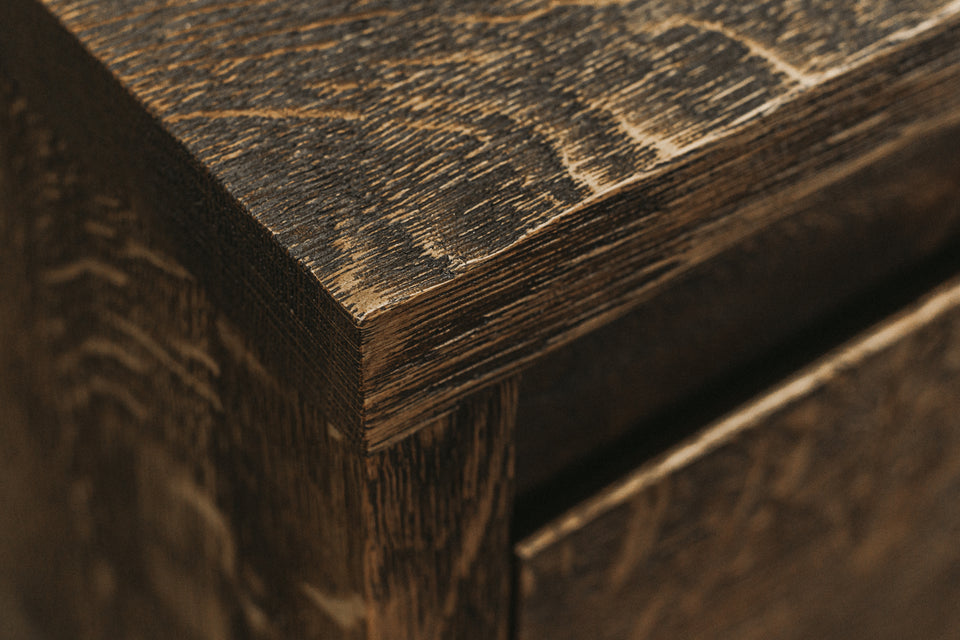 OAK CHEST DRAWERS 895