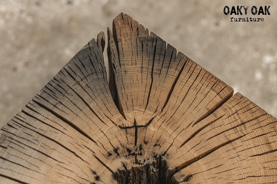 OAK STOOL 831