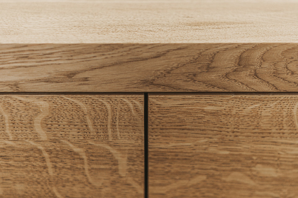 OAK TV CONSOLE 856