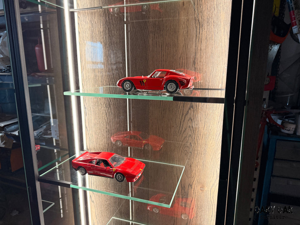 OAK TALL CUPBOARDS 923
