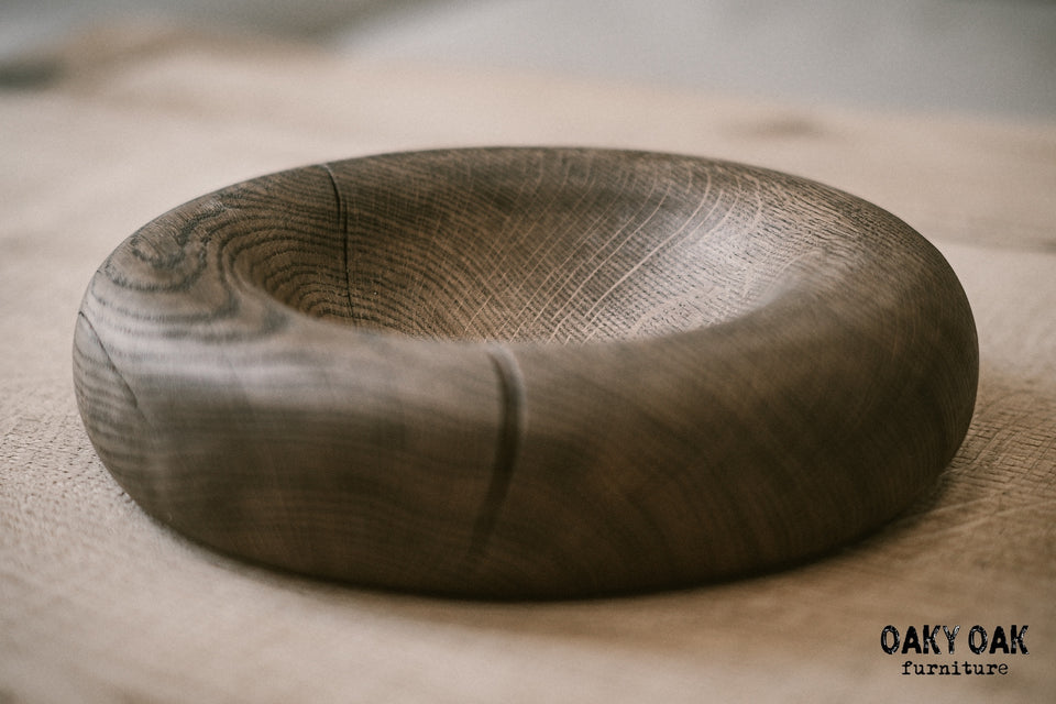 OAK DECORATIVE BOWL 912