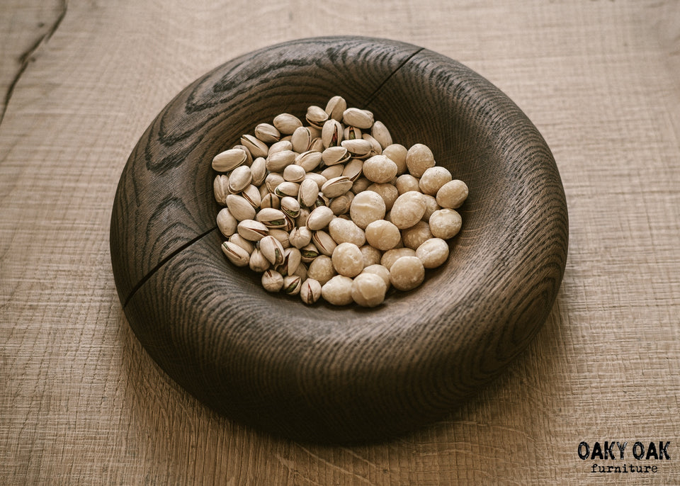 OAK DECORATIVE BOWL 912