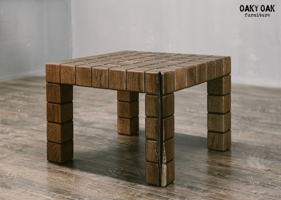 SOLID OAK BLOCK COFFEE TABLE 926