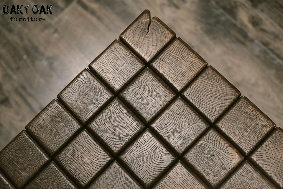 SOLID OAK BLOCK COFFEE TABLE 926