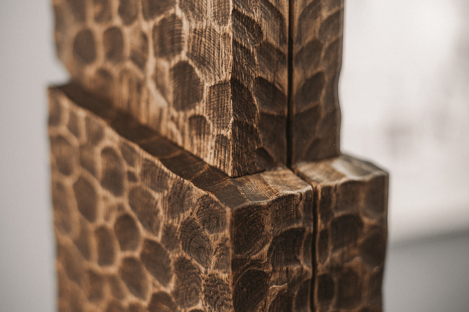 MASSIVE OAK MIRROR 797