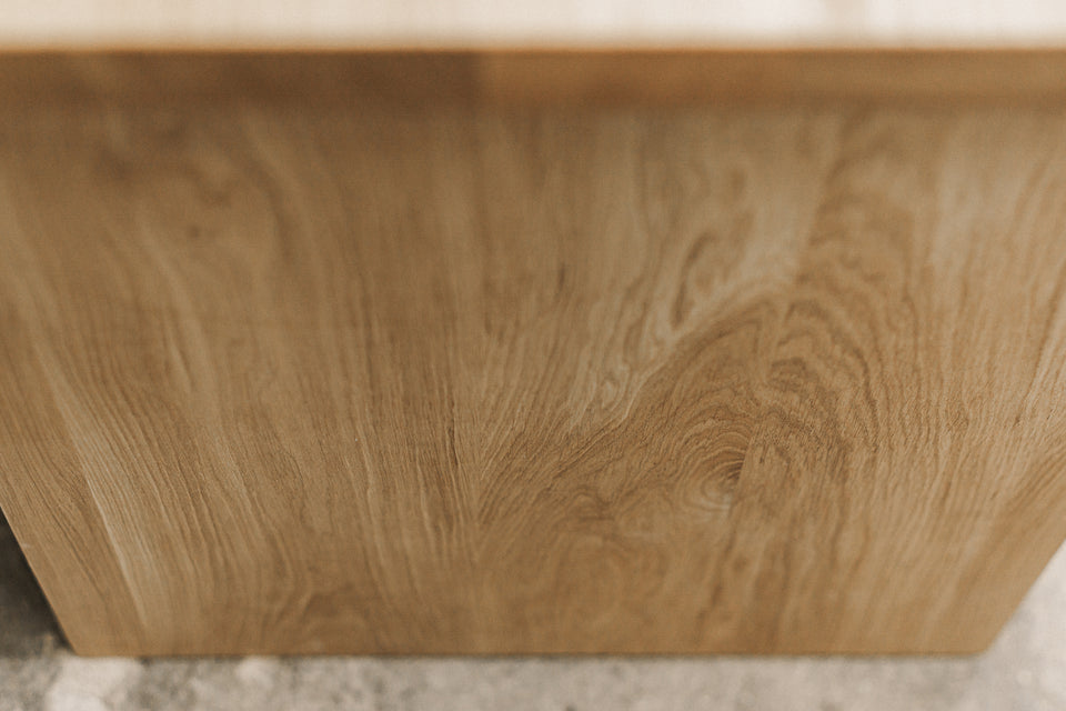 OAK OFFICE DESK 845