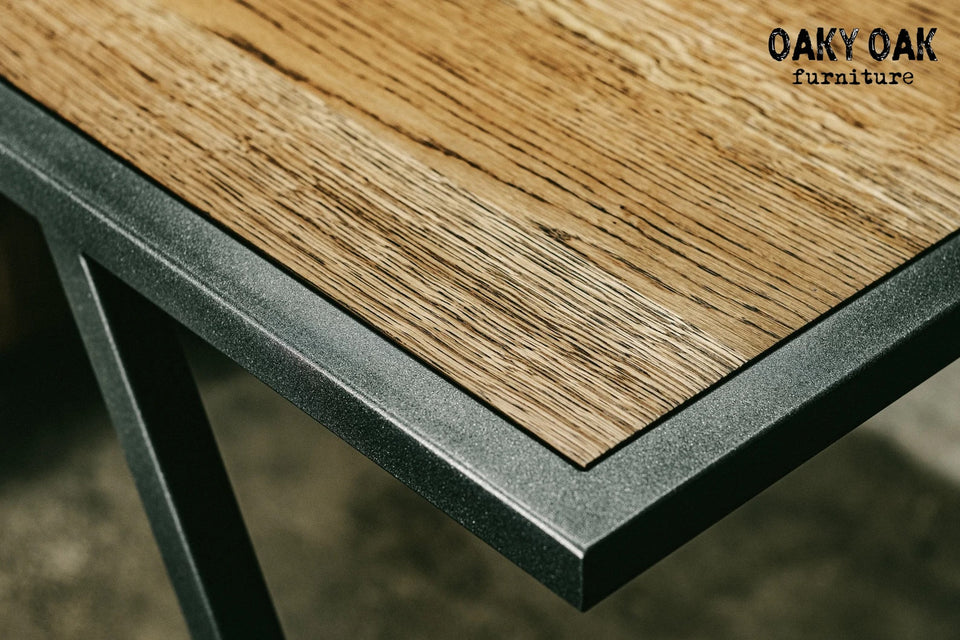 OAK OFFICE DESK 826