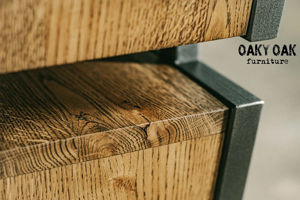 OAK OFFICE DESK 826