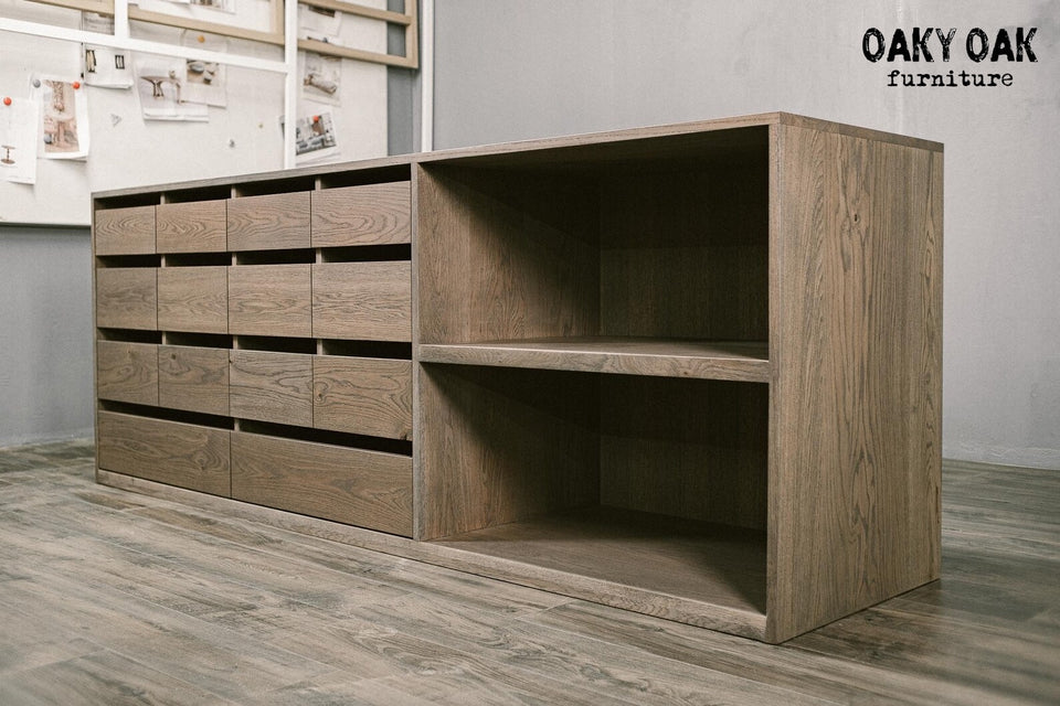 OAK CHEST OF DRAWERS 848