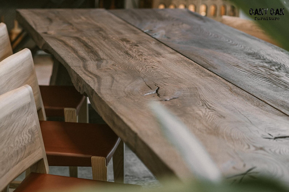 OAK DINING TABLE 873