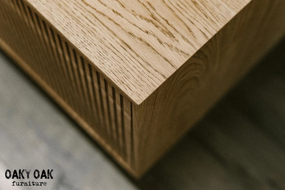OAK TV TABLE 858