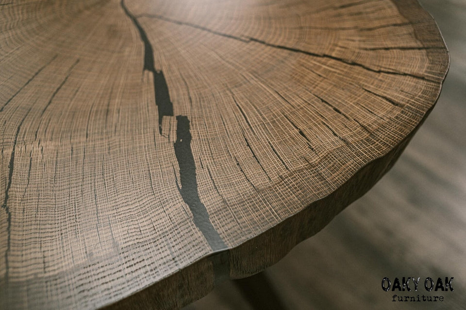 OAK DINING TABLE 877