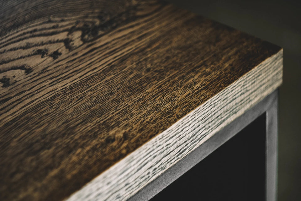OAK SIDEBOARDS WITH SHELVES 820
