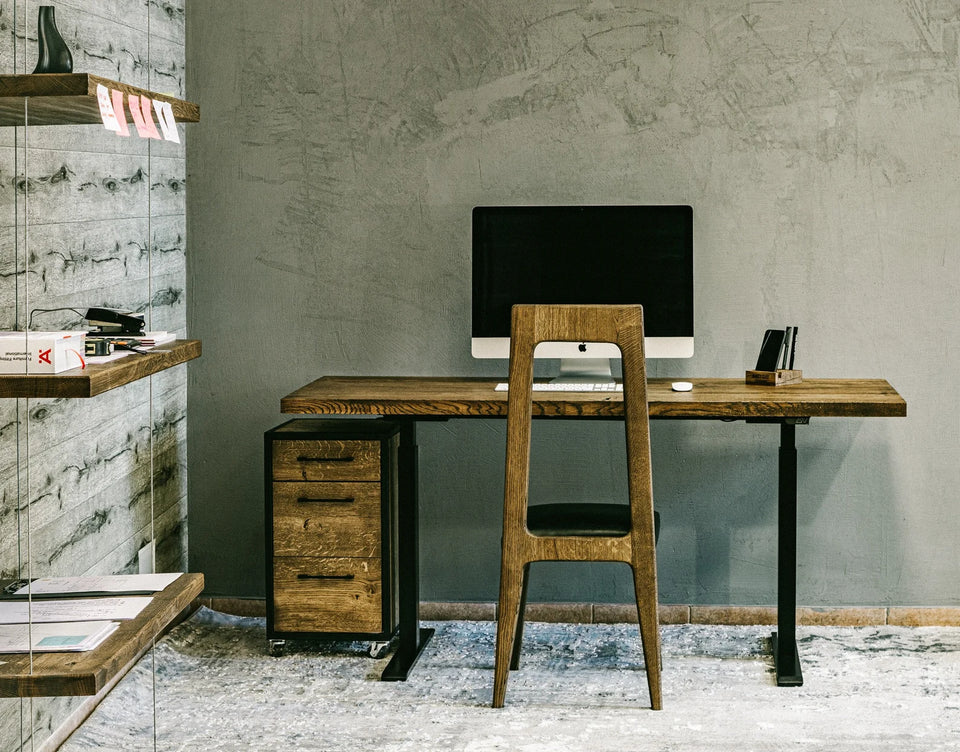 OAK WORK DESK 827