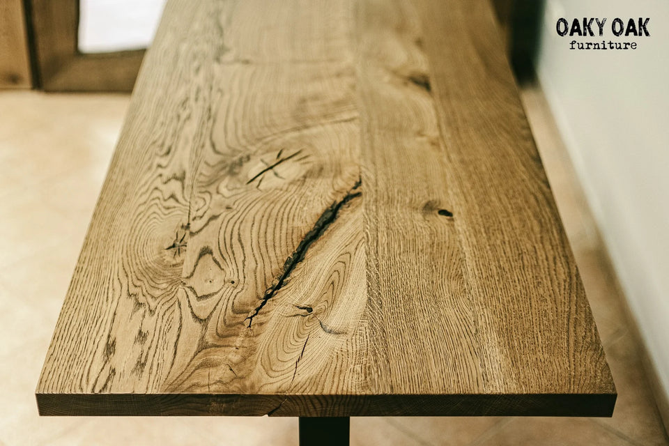 OAK WORK DESK 827