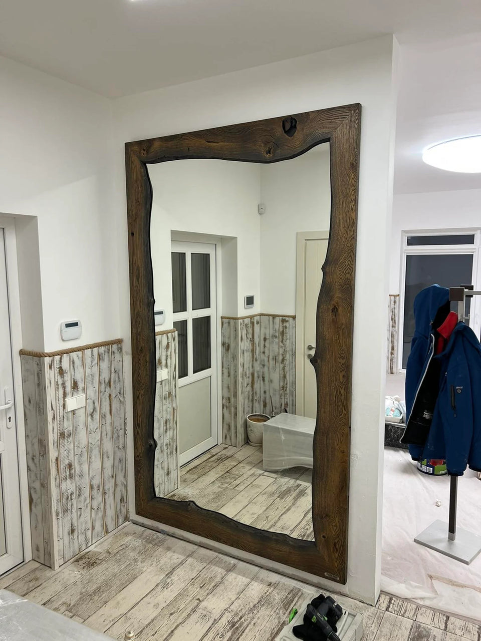 OAK FLOOR MIRROR 841