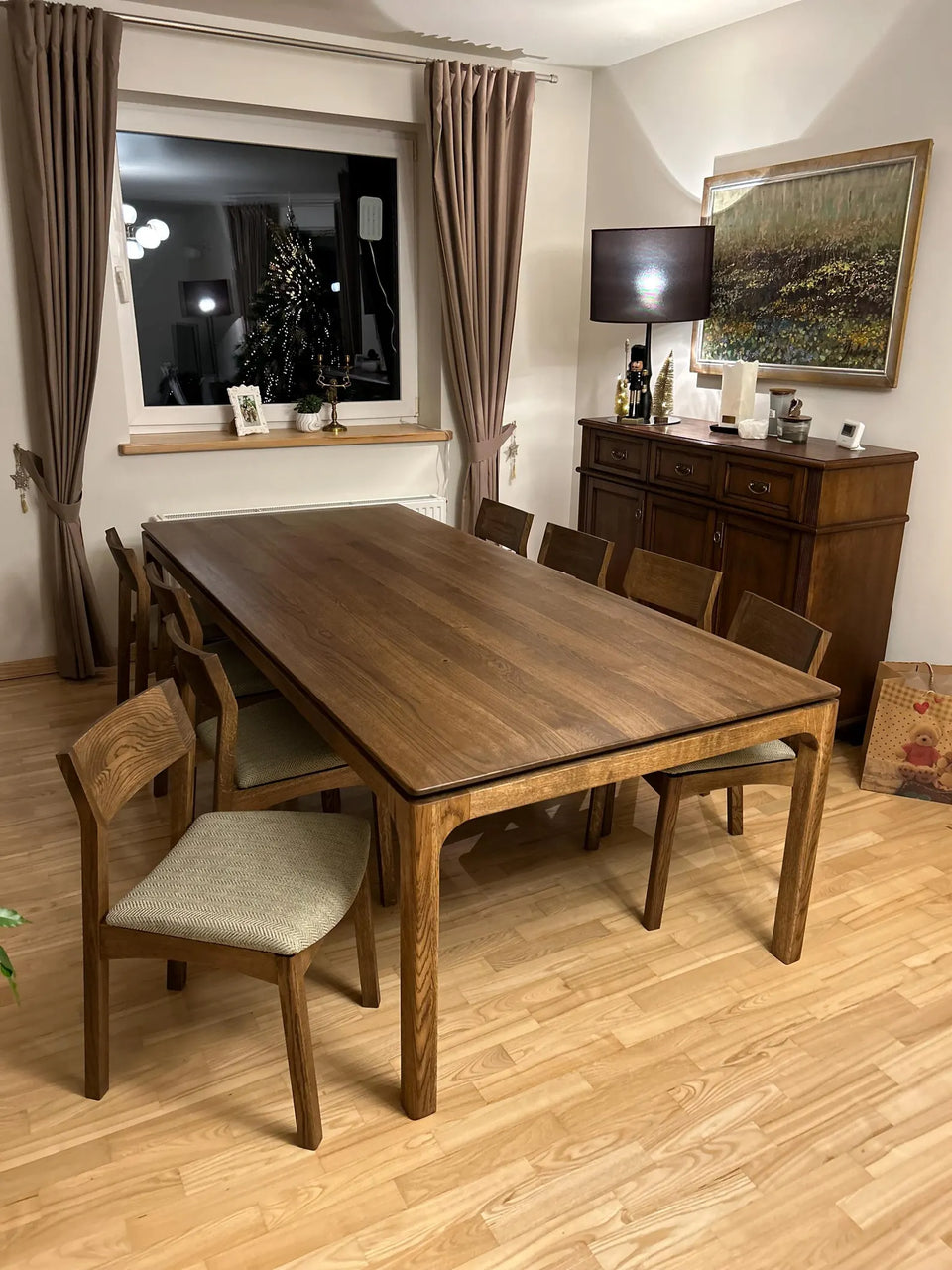 OAK DINING TABLE 865