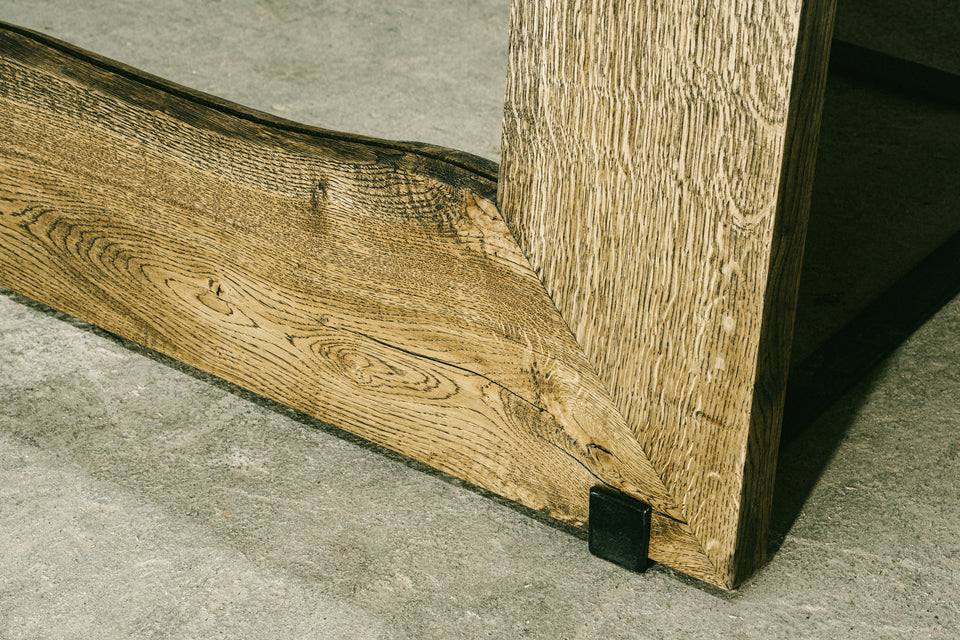 MASSIVE OAK MIRROR 265